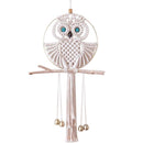 Decorative Tapestry Original Wind Chimes Owl Lace Tapestry Wall Hanging Hand-Woven Home Decoration Tapestry