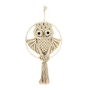 Macrame Wall Hanging Art Owl Woven Tapestry macrame wall hanging Home Decor Apartment Dorm Room Decoration