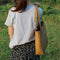 YSGLIFE Straw Handwoven Women Shoulder Bag Artistic Handbags Large Shopping Bag