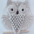 Owl Macrame Wall Hanging Tapestry 