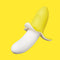 Banana-shaped Clitoral Vibrator G-spot Vaginal Stimulator Soft Silicone Dildo Female Masturbator Cute Adult Sex Toy for Woman