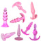 Mini Silicone Anal Plug Beads Jelly Toys Skin Feeling Dildo Adult Sex Toys for Men Butt Plug Sex Products Sex Toys for Women