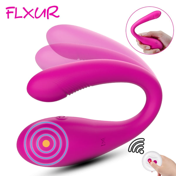 Wireless Vibrators For Couples Dildo G Spot Silicone Stimulator Double Vibrators Silicone Sex Toys For Woman Masturbator