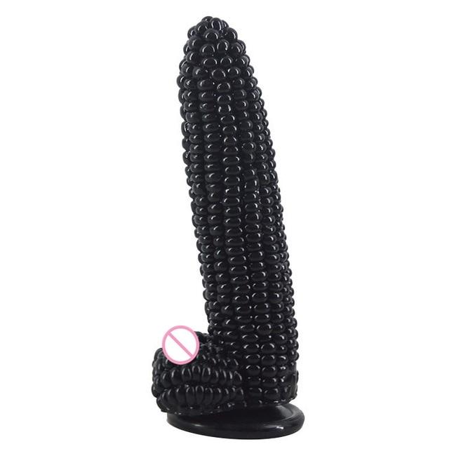 Big Dildo Corn Shape Dildo With Suction Cup Sex Toys For Women Big Anal Plug Flirting Masturbation Products Sex Shop